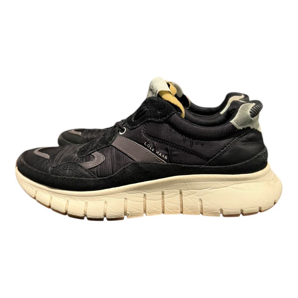 Cole Haan Zerogrand Shoes Women’s Size 8.5 B Black Leather Walking Sneakers - Picture 5 of 9